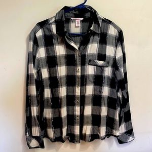 Victoria’s Secret Sparkle Flannel - small